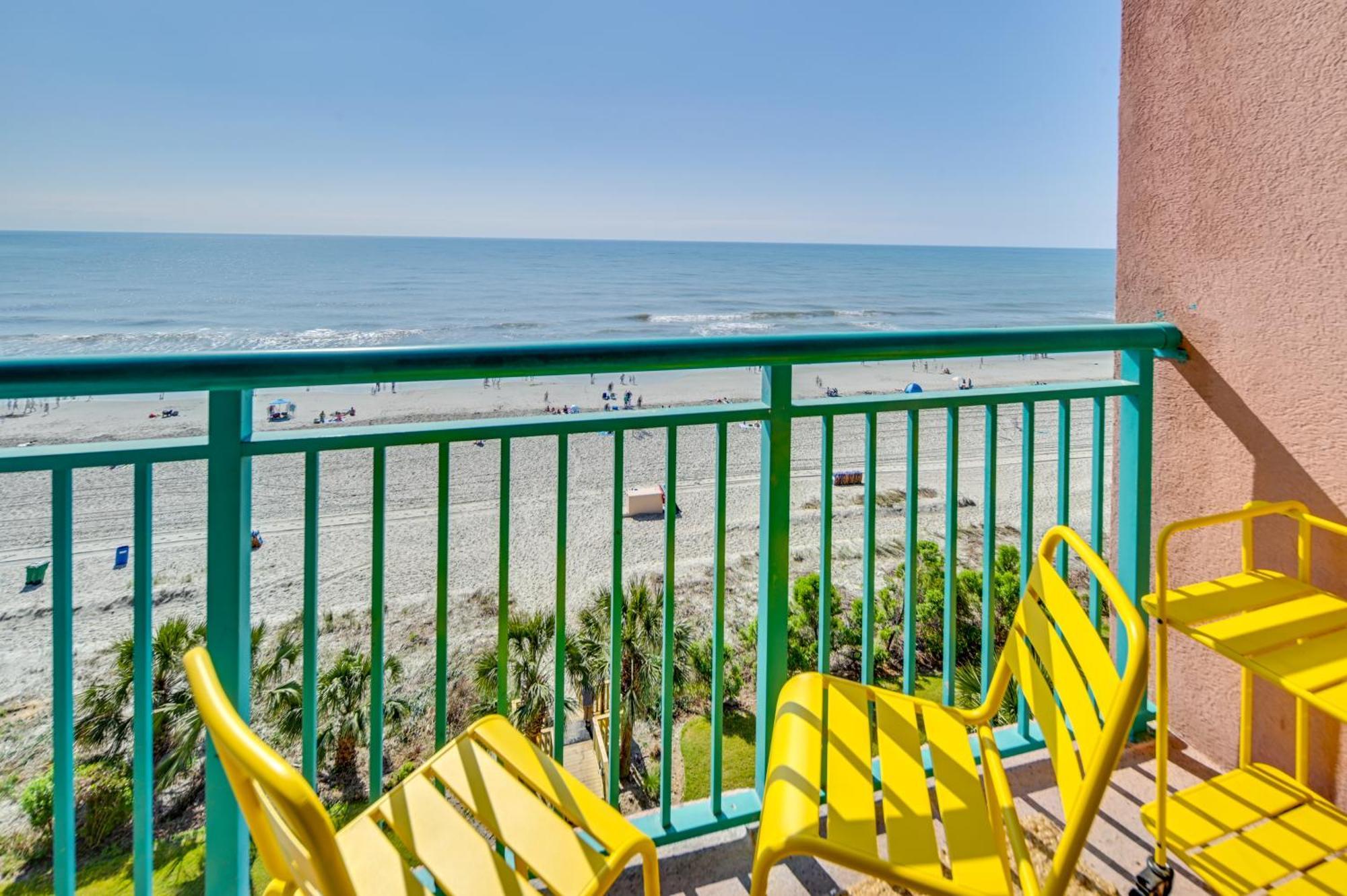 Myrtle Beach Oceanfront Condo With Pool And Lazy River Εξωτερικό φωτογραφία