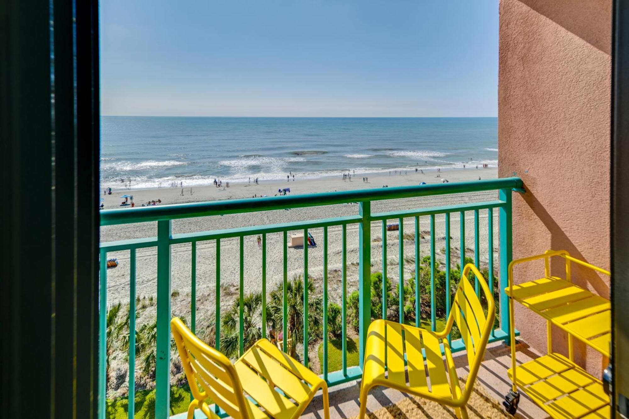 Myrtle Beach Oceanfront Condo With Pool And Lazy River Εξωτερικό φωτογραφία