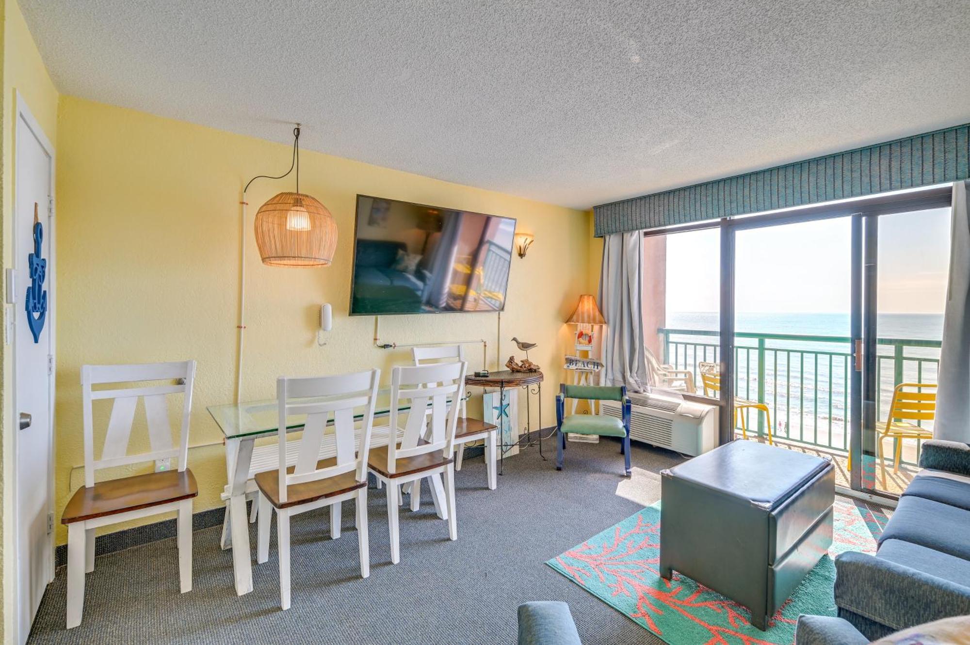 Myrtle Beach Oceanfront Condo With Pool And Lazy River Εξωτερικό φωτογραφία
